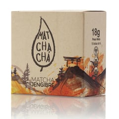 CAMELLIA - Té Matchacha y Jengibre Caja x 18 Bolsitas –