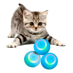 XALTA - Pelota Bola Inteligente Para Gatos Recargable Por Usb -Azul