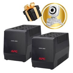 APC - Combo Dos Reguladores De Voltaje LS600-LM60 Obsequio Camara Web