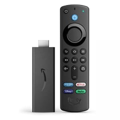 AMAZON - Fire Tv Stick 3ª Generación De Voz Full Hd 8gb Negro Con 1gb De Memoria Ram