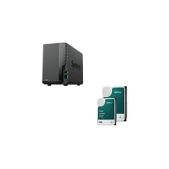 SYNOLOGY - Servidores Ds224plus Nas + 2 Discos Duros 4t