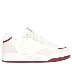 SKECHERS - Tenis para HOMBRE KOOPA - TIEBREAK LOW color Blanco y Rojo