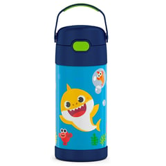 THERMOS - Termo Pitillo Infantil Acero Inoxidable Baby Shark 12 Onz