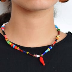 MERCEDES SALAZAR - Collar Picante de Colores