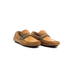 SAN POLOS - Zapatos Driver Hombre 3022 Miel Verde