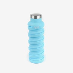 QUE BOTTLE - Botella Plegable Isotérmica Aguamarina 20oz