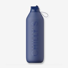 CHILLYS - Botella Flip Whale Azul 1000Ml