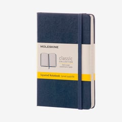 MOLESKINE - Cuaderno Grande Cuadros Azul Zafiro Sc