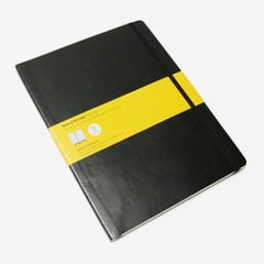 MOLESKINE - Cuaderno Xl Cuadros Negro Sc