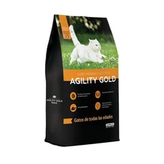 ITALCOL - Alimento Agility Gold Gatos x 7kg