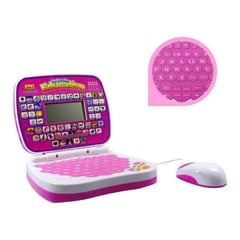 GENERICO - Mi Primer Portátil Infantil Laptop Educativo Sonido Led Niña