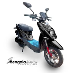 BIOBICI - Moto Eléctrica BENGALA Biobicis 2024 Color Negro 800W