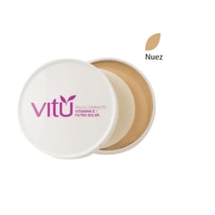 VITU - Polvo Vitú Compacto Vitamina E Tono 3 Nuez