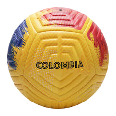 ZOOM SPORT - Balon De Futbol N°5 Copa America Colombia 12 Panele Amarillo