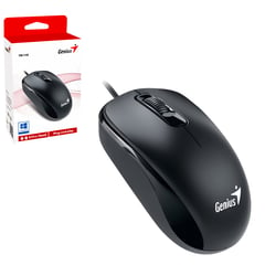 GENIUS - Mouse cableado Negro dx 120 USB