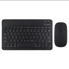 KEYBOARD - Teclado Bluetooth Kit Mouse Y Teclado Nuevo Negro