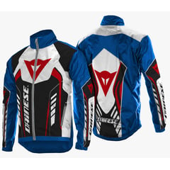 SEVEN ONE - CHAQUETA CHAMARRA EN LONA DISEÑO DAINESE