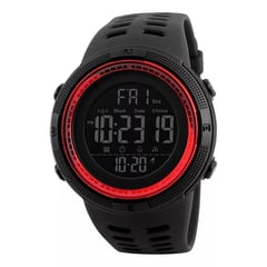 SKMEI - Reloj Deportivo Digital Rojo 1251 Resistente al Agua