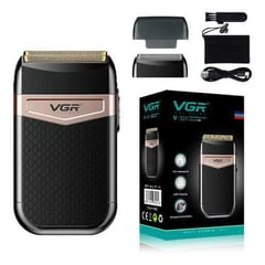 VGR - Afeitadora Shaver Corta Barba Calvo V-331 Recargable