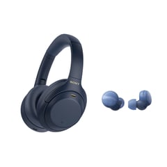 SONY - Combo Audífonos Noise Cancelling 1000XM4 + Linkbuds S Azul