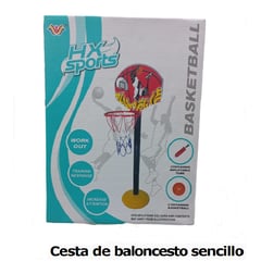 SPORT - CESTA DE BALONCESTO SENCILLO JUEGO PARA NIÑOS +3 AÑOS