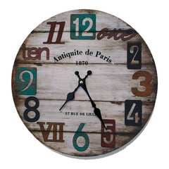 MOBLIHOUSE - Reloj Vintage Antiquite 37 Rue