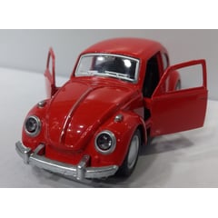 GENERICO - CARRO VOLKSWAGEN BEETLE 1969 ROJO de Colección Escala 1:34…