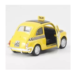 WELLY - CARRO FIAT NUOVA 500 TAXI de Colección Escala 1:28