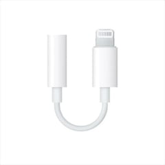 GENERICO - Adaptador Compatible Iphone Lightning A Jack 3.5 Mm Convertidor Iph