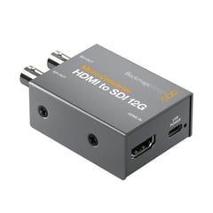 BLACK MAGIC - Micro Convertidor HDMI a SDI 12G con Fuente de Alimentación