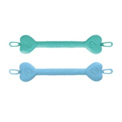 NUBY - Set X2 Limpiadores De Oídos Y Nariz Con Estuche Azul -Aqua