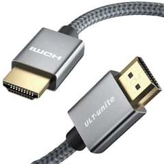 AULA - Cable HDMI Trenzado Flexible Chapado Oro 4K 3D 2Metros