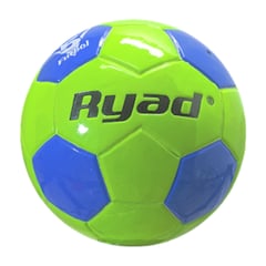 RYAD - BALON DE FUTBOL # 5 COLOR VERDE POR AZUL