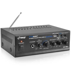 PYLE - Amplificador de audio y Bluetooth PYLE-HOME PTA22BT