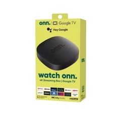 GENERICO - Tv Box Onn 4k Streaming box, 2 Gb Ram, Google Tv, con Control De Voz