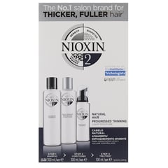 NIOXIN - Kit 2 Sistema Anticaída Cabello Natural 300ml