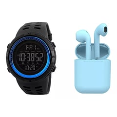 SKMEI - Reloj Deportivo Hombre 1251 + Audifono Bluetooth I12