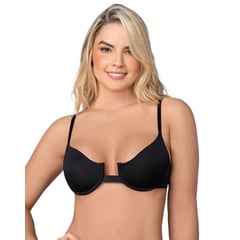 FORMAS INTIMAS - Brasier Mujer Negro FI 89794