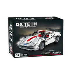 OX TOYS - OX Tech Juguete para construir carro de carreras 469 piezas