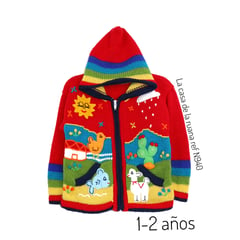 GENERICO - Saco suéter tejido para niños