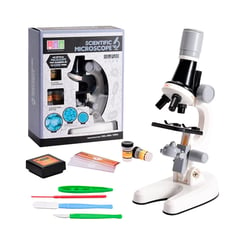 GENERICO - Microscopio Juguete Educativo kit Experimentos Científicos