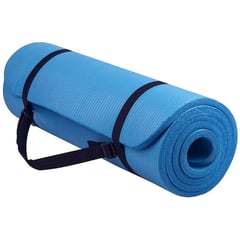 GENERICO - COLCHONETA MAT YOGA PILATES AZUL