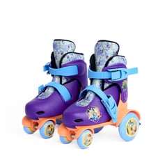 UNIVERSAL - Patines 4 Ruedas Infantiles Bluey Morados Preeschool T 27-30