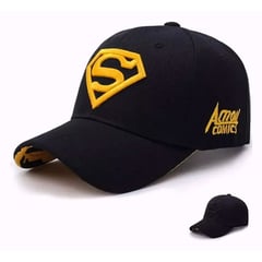 GENERICO - Gorra Superman Action Comics Gorra Protector Solar Ajustable