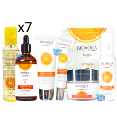 BIOAQUA - Kit facial Vitamina C x 7