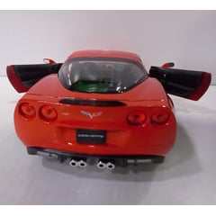 WELLY - CARRO CHEVROLET CORVETTE Z06 2007 ROJO a Escala 1/24