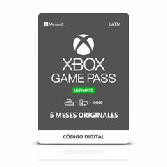 XBOX - Game Pass Ultimate Código Original 5 Meses