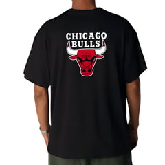 GENERICO - Camiseta Chicago Bulls Negro- t-shirt