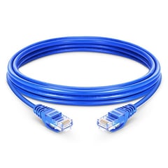 SEISA - Cable De Red Cat 5e De 2 Mts Color Azul