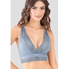 FORMAS INTIMAS - Brasier Mujer Azul Acero Fi 103904